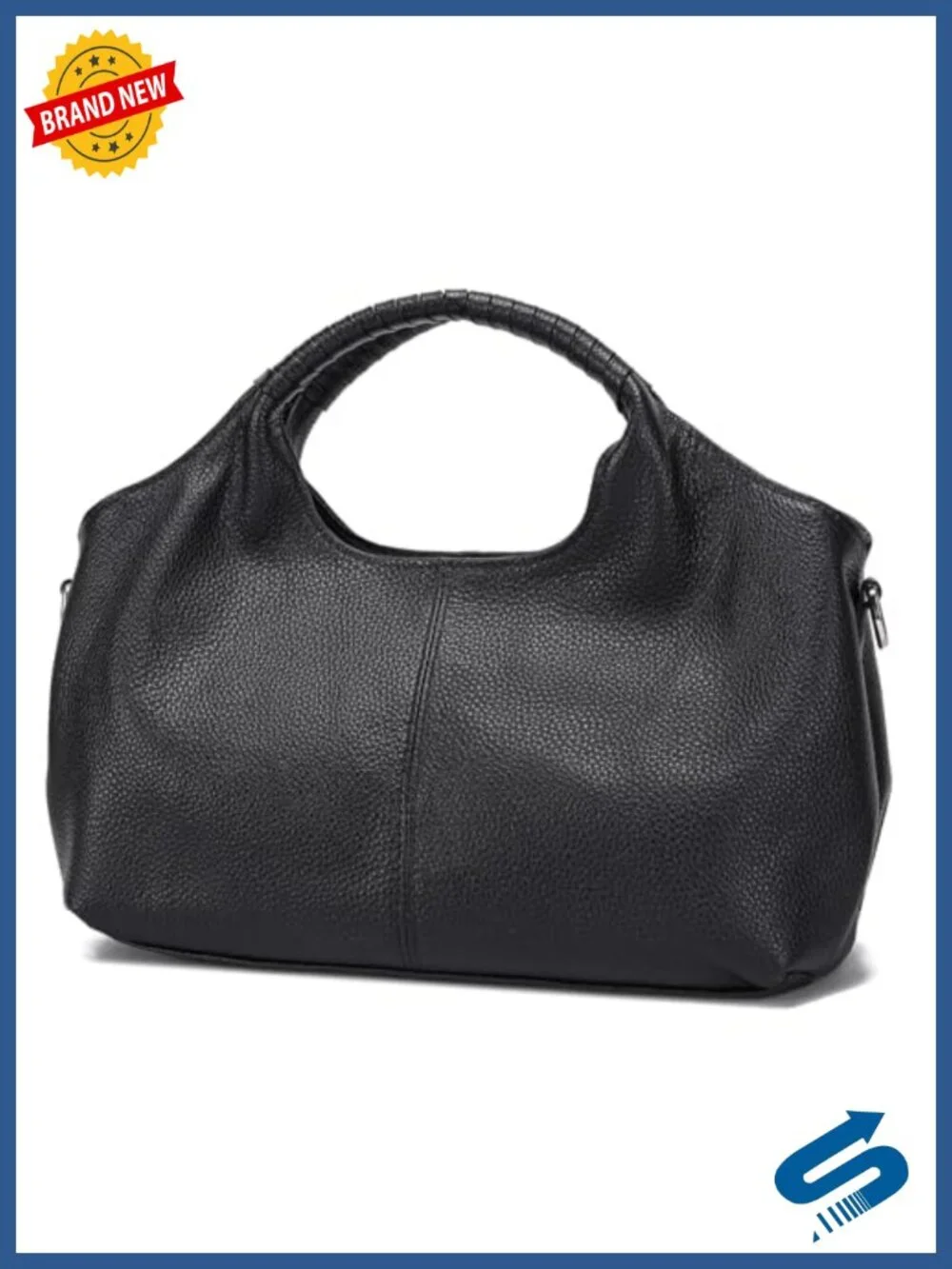 Genuine Leather Hobo Tote Bag Purse for Women